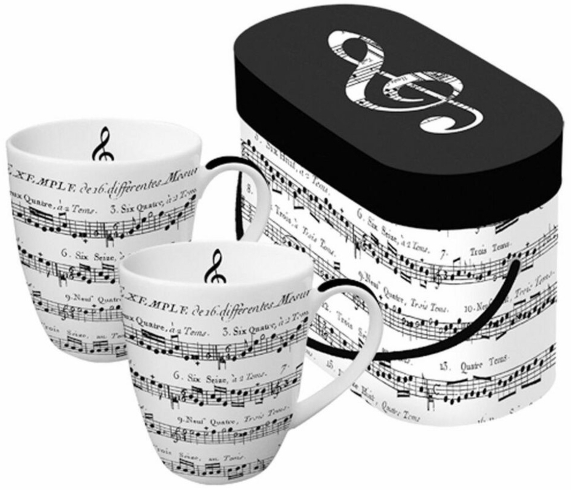 PPD Becher Adagio 2er Set 350 ml, New Bone China Bild 1