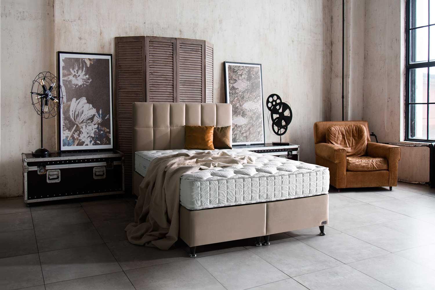 Bambi Yatak Bambi Golden prime Boxspring 120x200 cm Ohne Nachtkommode Bild 1