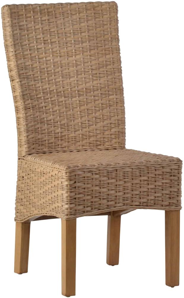 MiaMöbel Rattanstuhl 'Sergio' Rattan Modern Bild 1