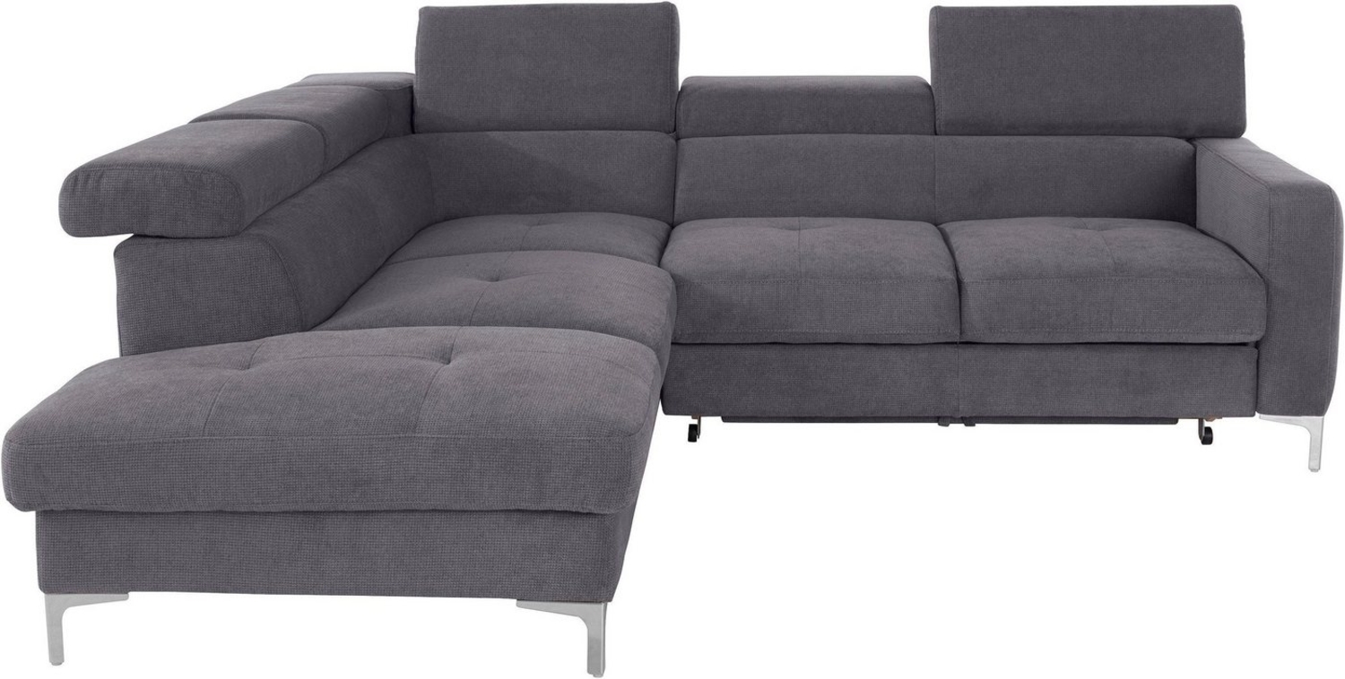 COTTA Ecksofa Sammy L-Form, inklusive Kopfteilverstellung, wahlweise mit Bettfunktion Bild 1