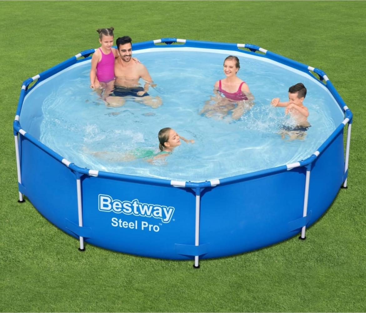 Bestway Pool Steel Pro 305x76 cm 3202554 Bild 1