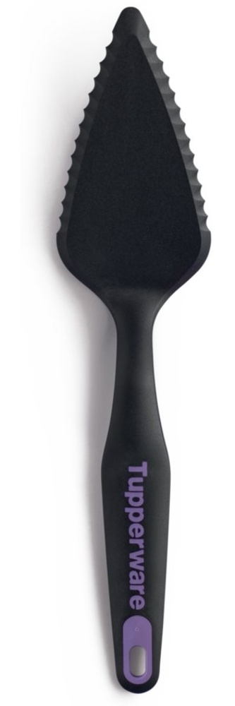 TUPPERWARE Tortenheber Tupperware Griffbereit Kuchenheber Tortenheber schwarz/lila Bild 1