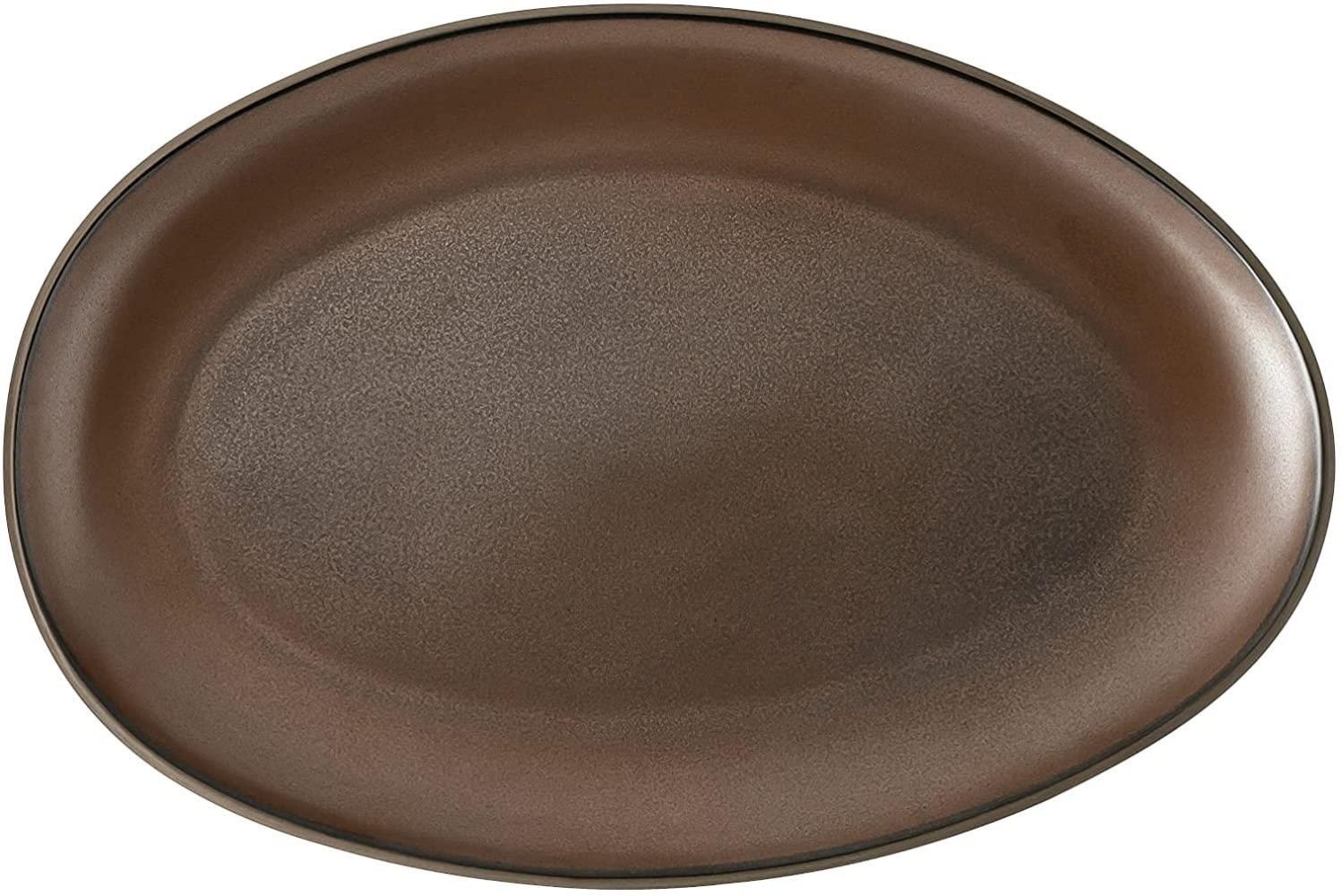 Rosenthal Junto Bronze Platte 33 cm Bild 1