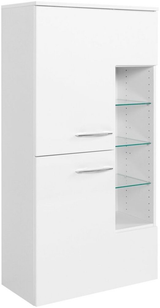 welltime Midischrank Florida Breite 65 cm, mit hochglänzenden Fronten Bild 1