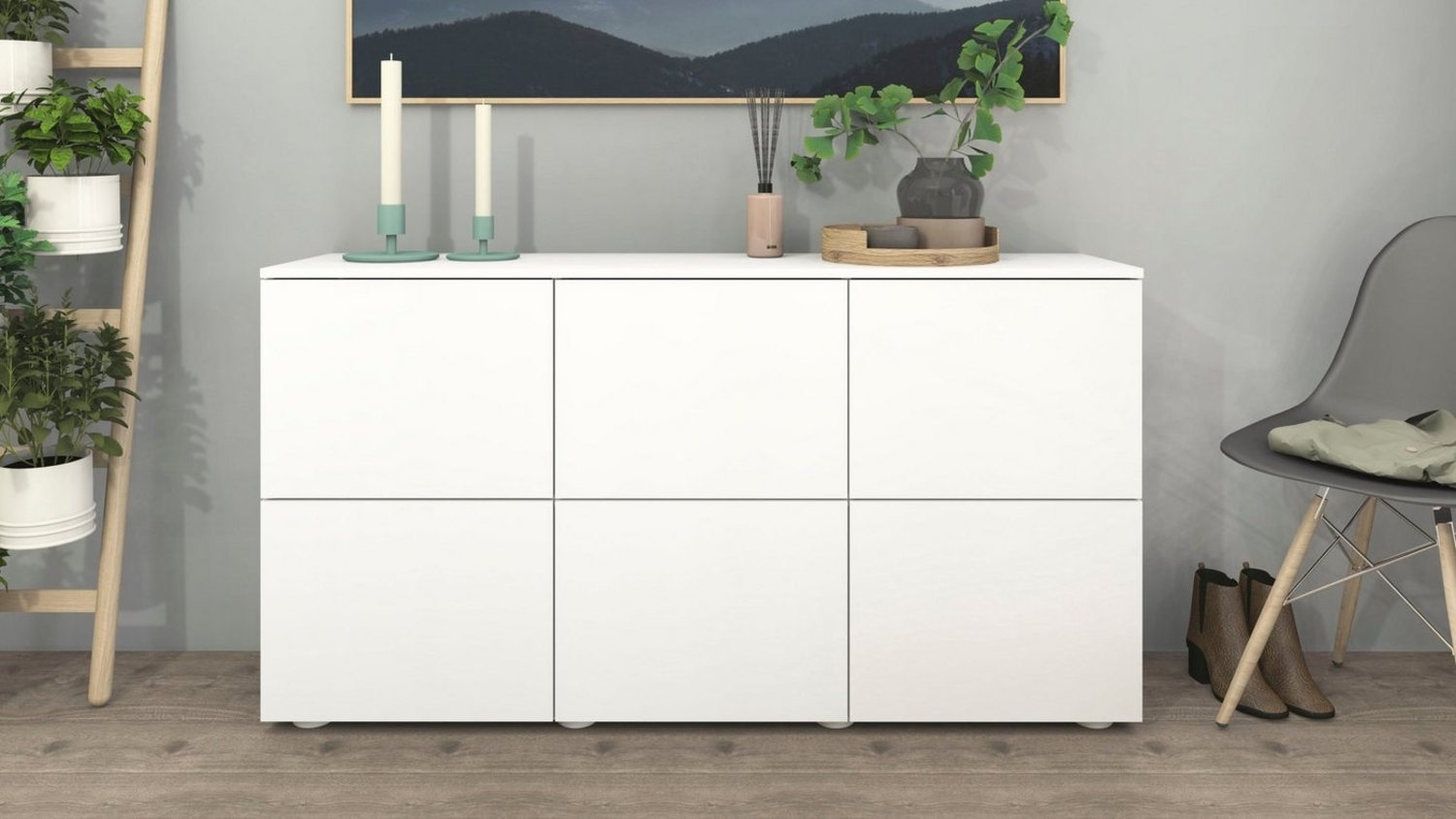borchardt Möbel Kommode Rova, Breite 139 cm Bild 1