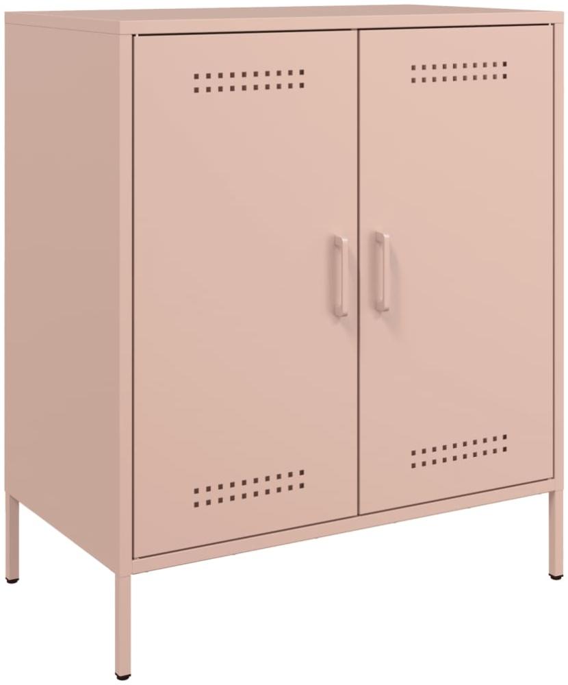 Kommode Rosa 68 x 39 x 79 cm Stahl Bild 1