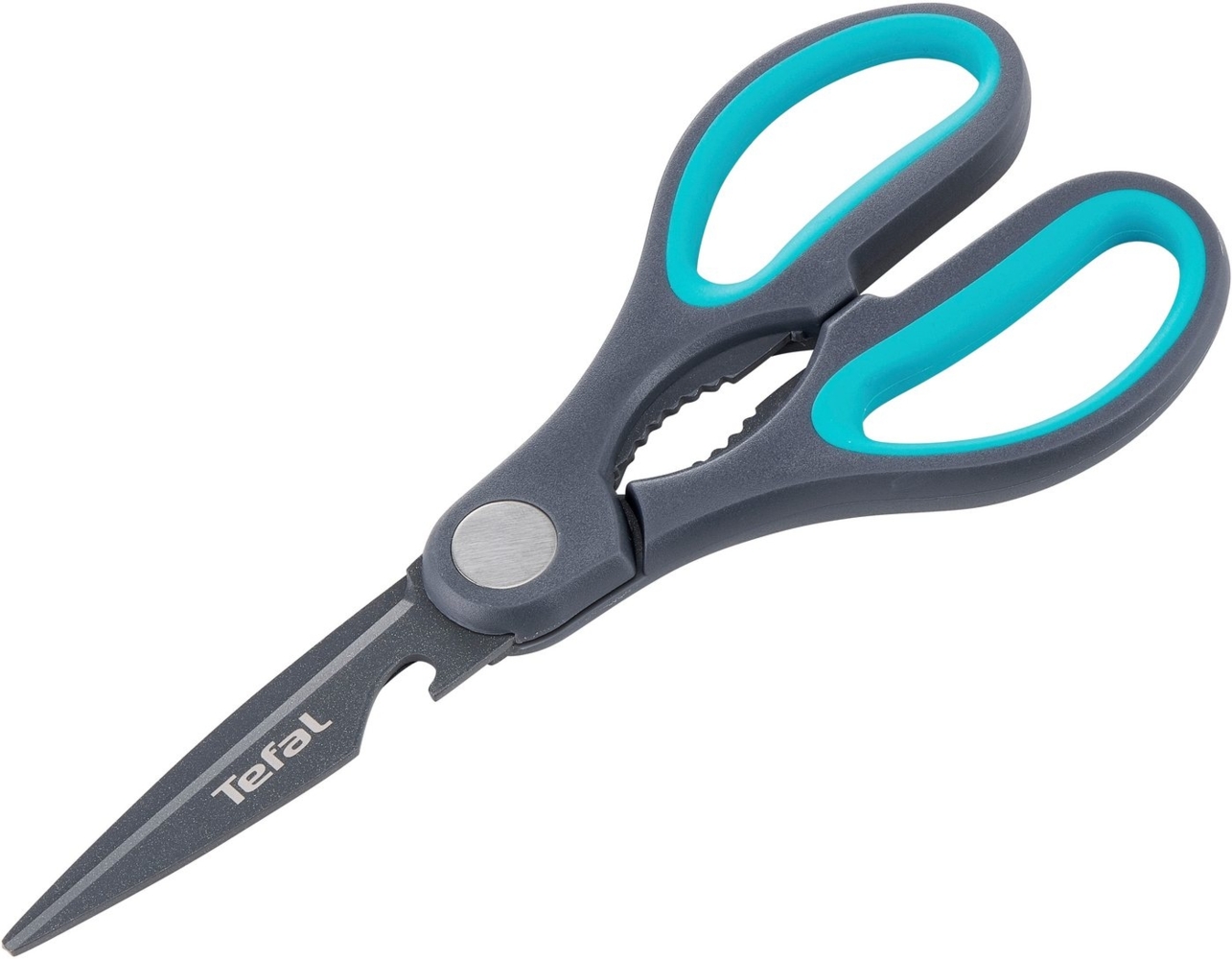 Tefal Haushaltsschere Fresh Kitchen, (1-tlg), Flaschenöffner, Nussknacker, Edelstahlklingen, Antihaftversiegelung Bild 1