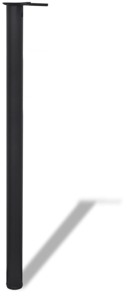 4 höhenverstellbare Tischbeine Schwarz 1100 mm 242141 Bild 1