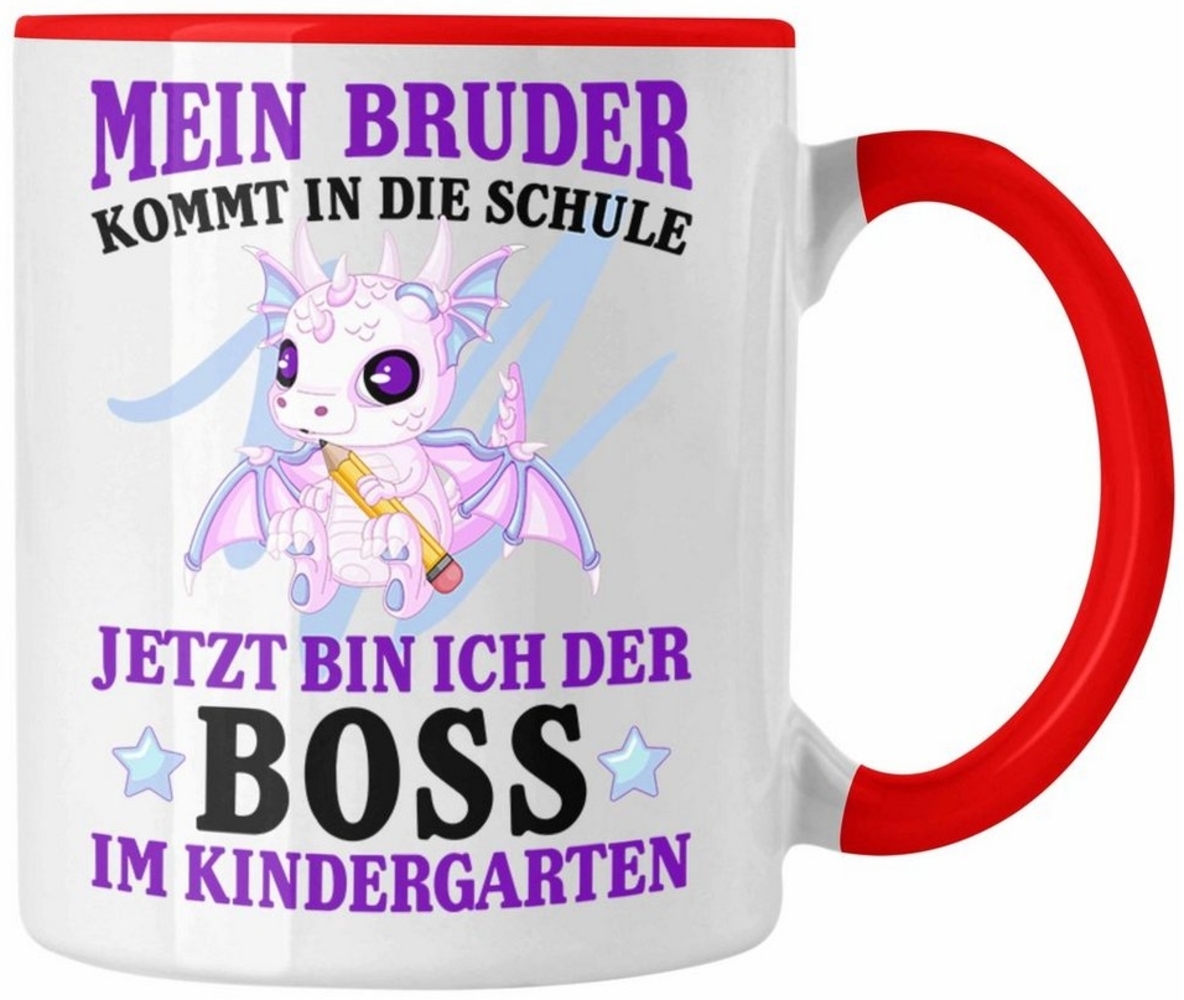 Trendation Tasse Trendation - Einschulung Geschenk für Schultüte Füllung Tasse Schulsta Bild 1