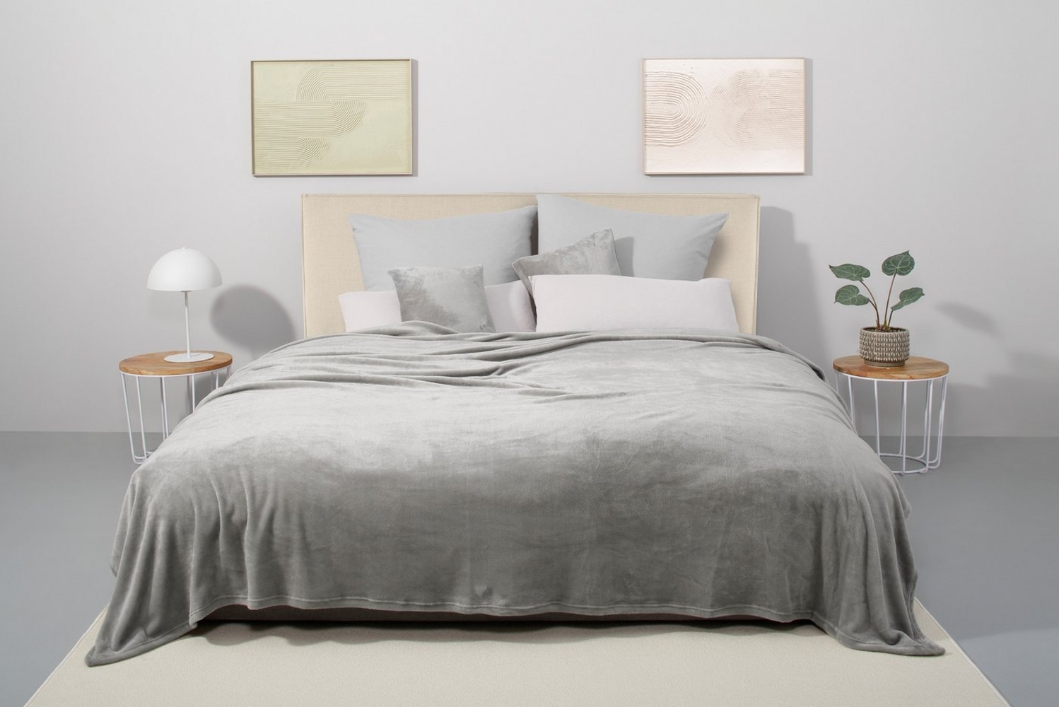 my home Tagesdecke Desner3, mit Cashmere-Touch, viele Farben erhältlich, Decke ab 140x210 cm Bild 1