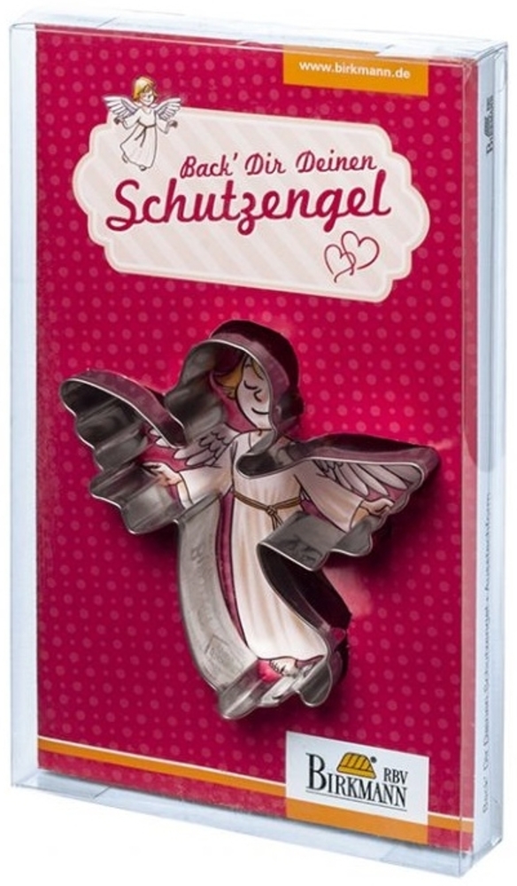 Back Dir Deinen Schutzengel Ausstechform aus Edelstahl Bild 1