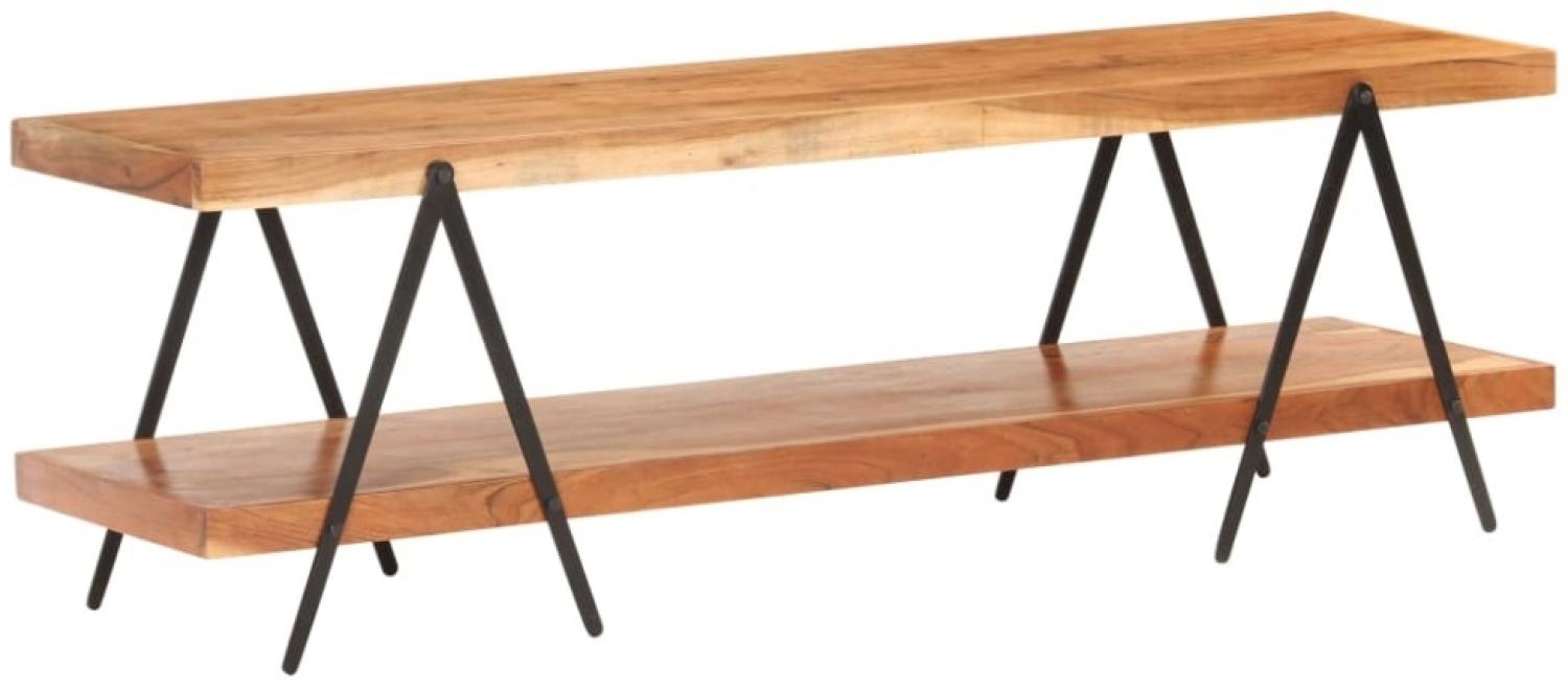 vidaXL TV-Schrank 160x40x50 cm Akazie Massivholz 320500 Bild 1