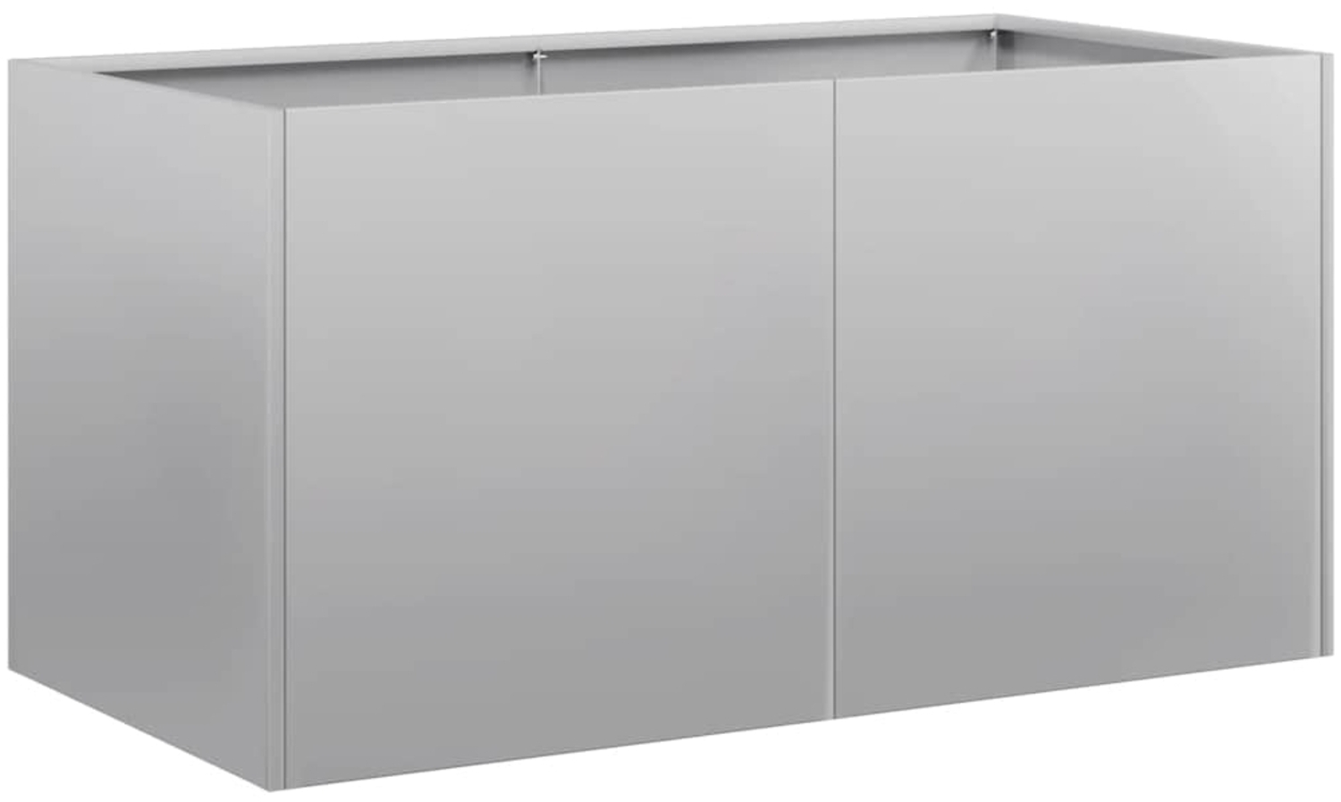 vidaXL Pflanzkübel 80x40x40 cm Verzinkter Stahl 860673 Bild 1