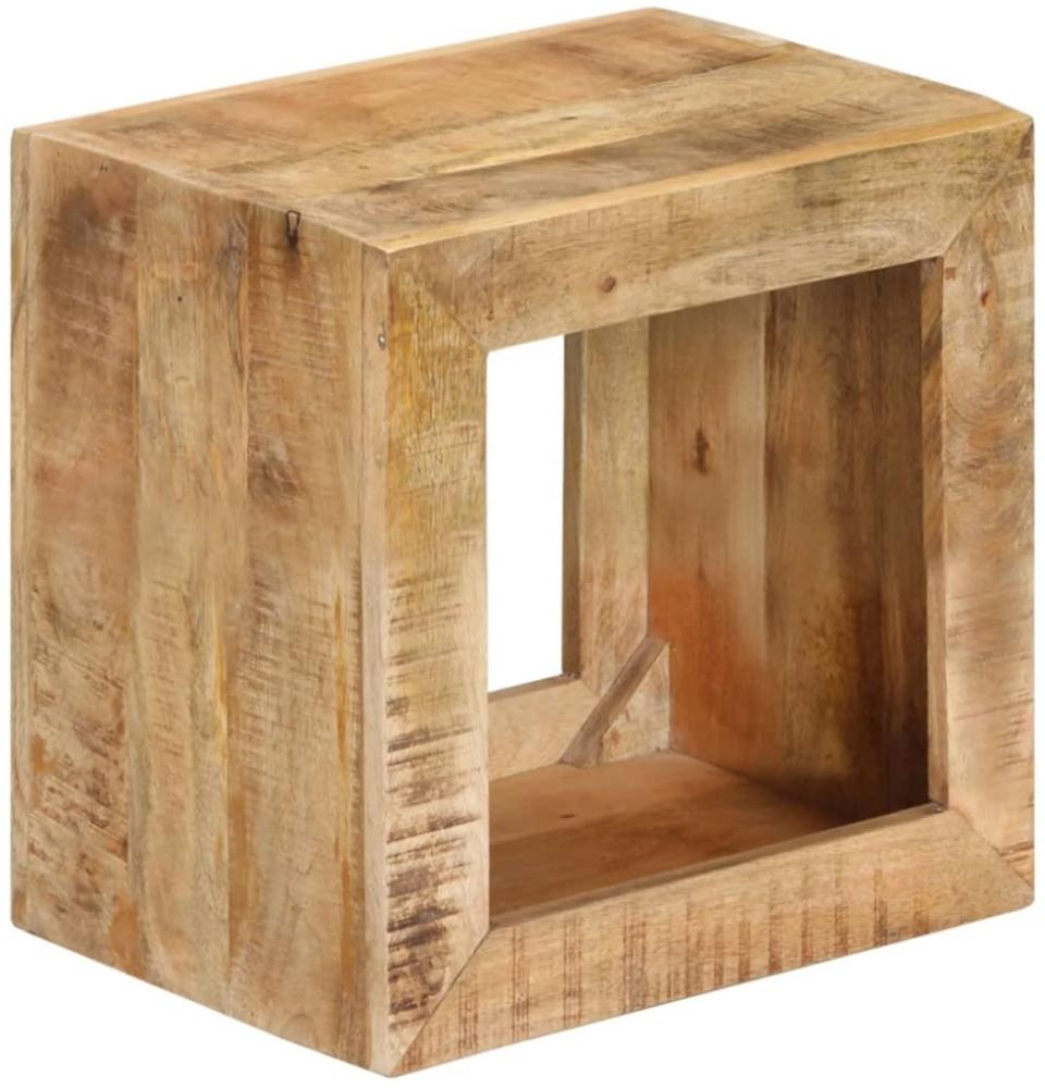 vidaXL Hocker 40x30x40 cm Massivholz Mango 337838 Bild 1