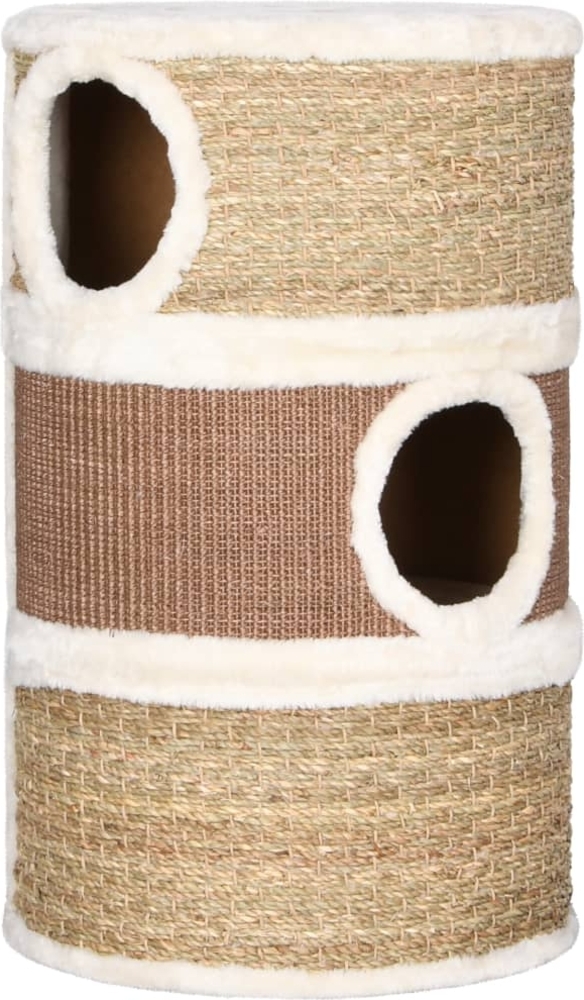 vidaXL Katzen-Kratztonne 60 cm Seegras 170976 Bild 1