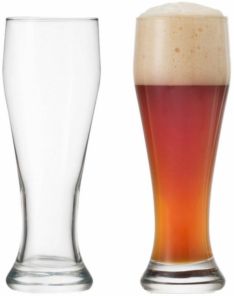 montana: :basic Weizenbierglas, 2er Set, Weizen Bierglas, Weizenglas, Weizenbier, Bier Glas, 400 ml, 075038 Bild 1