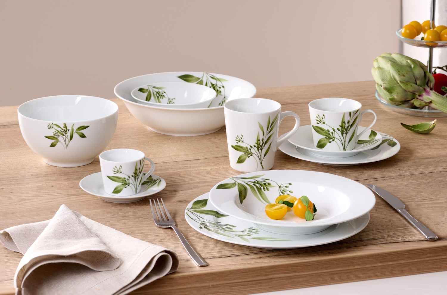 Servierplatte 27cm 2er Set Evora Bild 1