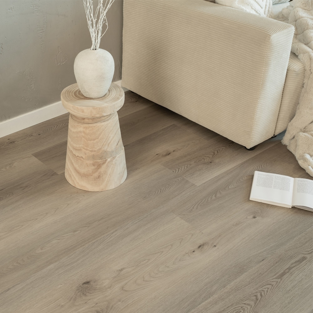 HOME DELUXE Klick-Vinylboden mit Trittschall LOMEA Steingrau - 40 m² Bild 1