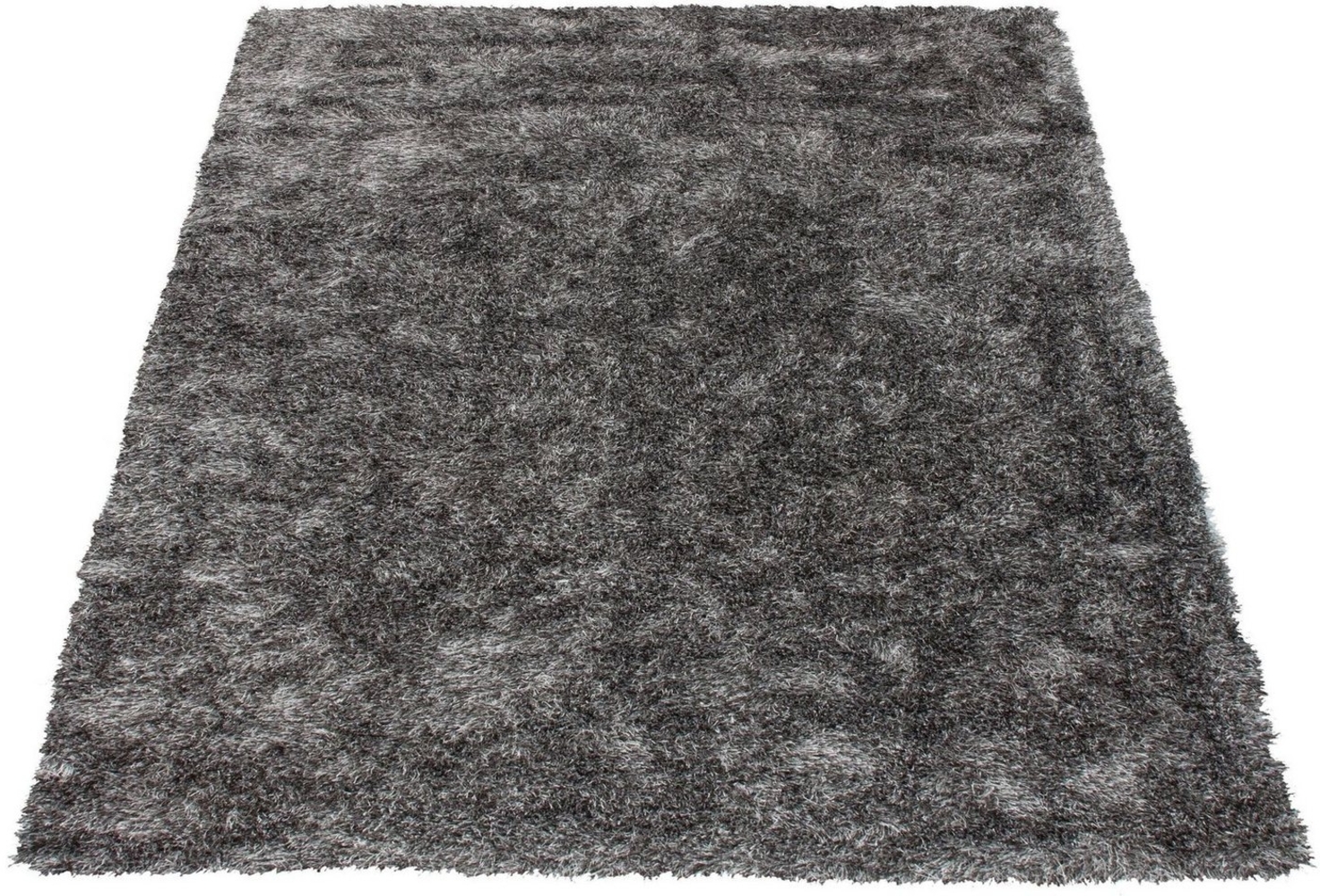 Bruno Banani Hochflor-Teppich Alga, rechteckig, Höhe: 40 mm, Uni, Shaggy, Langflor, besonders weich und kuschelig, Wohnzimmer Bild 1