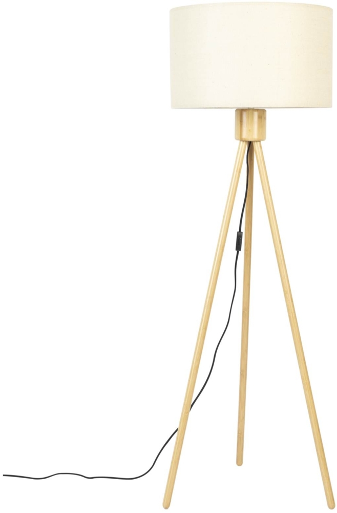 Stehleuchte TRIPOD LAMP FAN Bambus von ZUIVER Bild 1