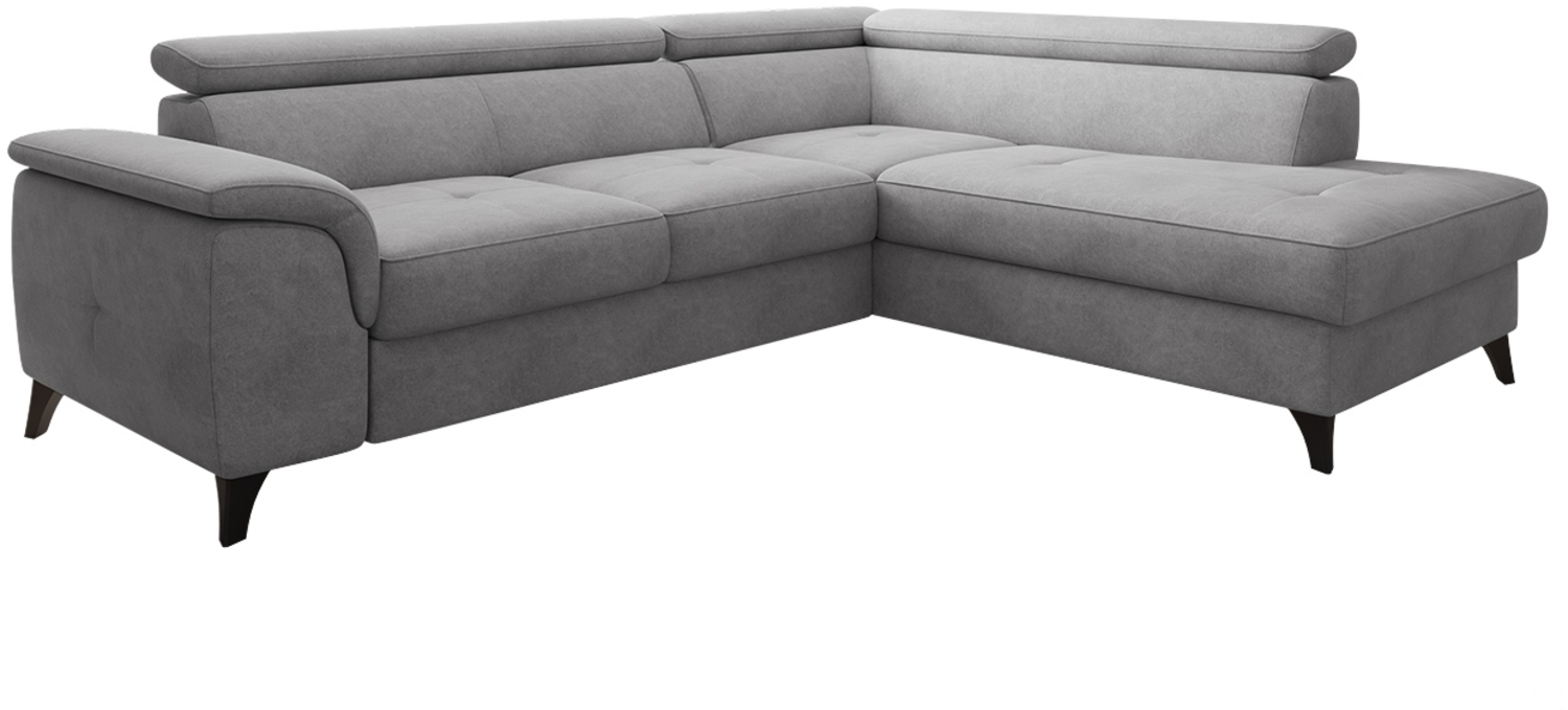 Ecksofa Asporiz (Farbe: Zetta 302, Seite: Rechts 2R-OT) Bild 1