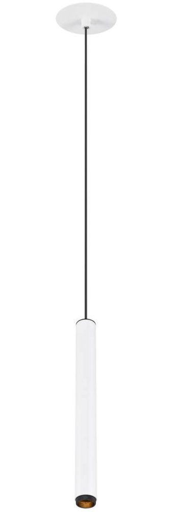 SLV GRIP! S, Pendelleuchte, PHASE, Pendellänge 200 cm, 3000 K, 29°, weiß / schwarz - Pendelleuchten Bild 1