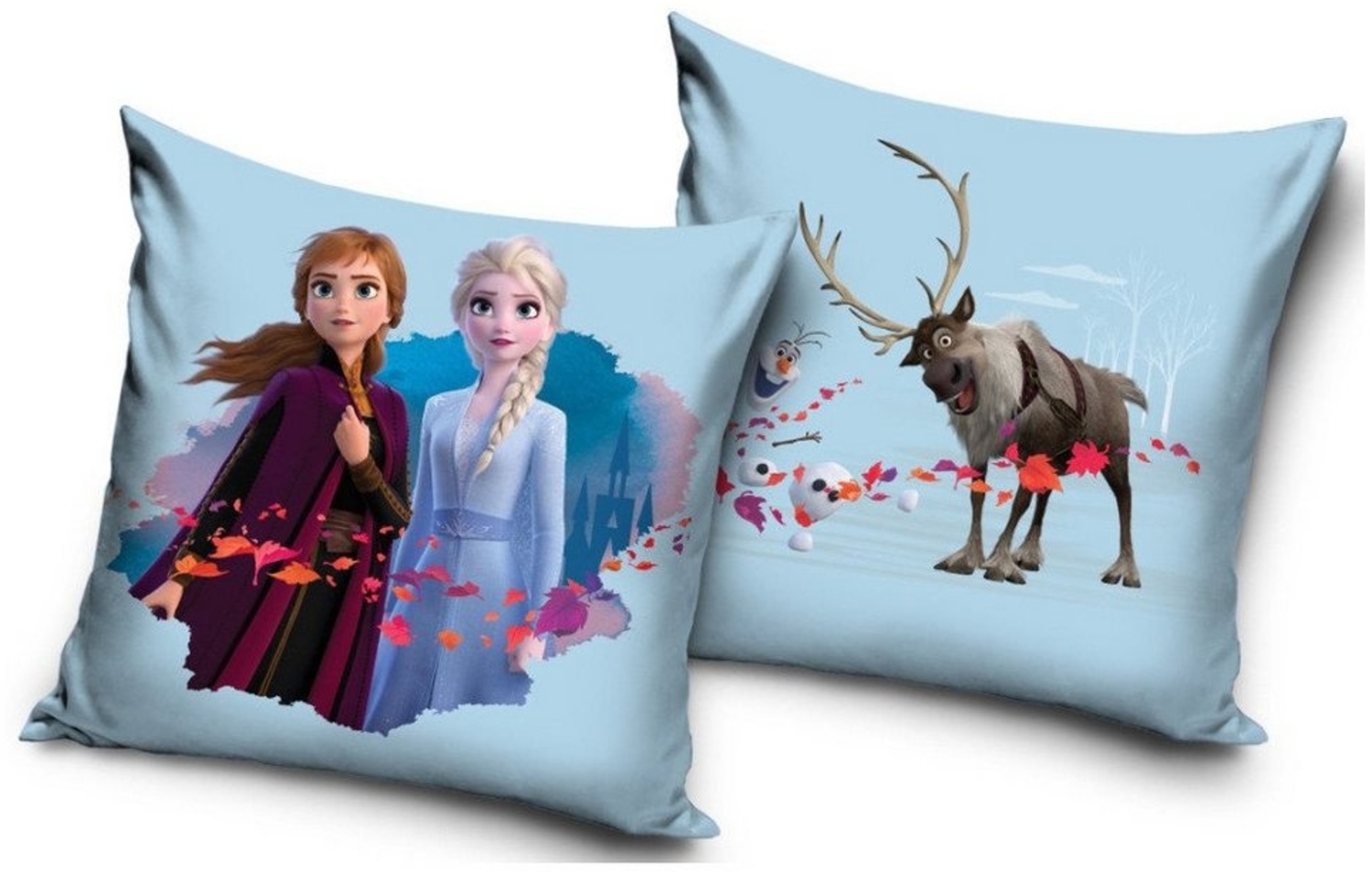 Disney Frozen Kissenbezug Disney Frozen die Eiskönigin Kissenbezug Maße ca. 40x40 cm, (1 Stück) Bild 1