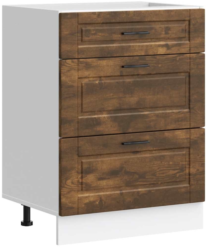 vidaXL Küchenunterschrank Porto Räuchereiche Holzwerkstoff 854264 Bild 1