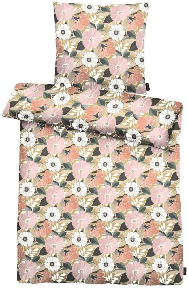 Apelt Mako-Satin Bettwäsche Smilla apricot|160x210 cm + 65x100 cm Bild 1