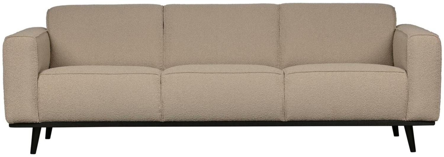 Sofa Statement 3-Sitzer - Bouclé Beige Bild 1