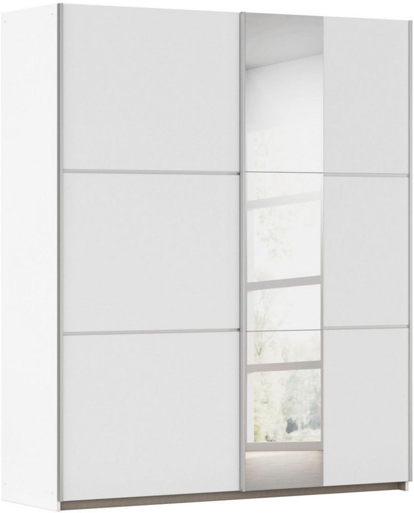 rauch Schwebetürenschrank Kleiderschrank Schrank Garderobe TOPSELLER ASTANA OTTO´s CHOICE (3 Ausstattungen BASIC/CLASSIC/PREMIUM, Breiten 175/218/261 cm) mit 3 Spiegelelementen, Metallgriffleisten alufarbig MADE IN GERMANY Bild 1