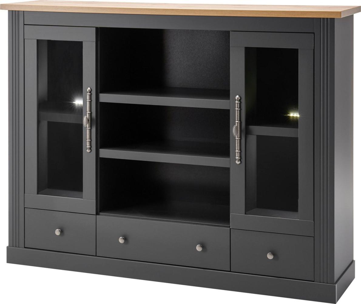 Home affaire Highboard Westminster, im angesagten Landhaus-Look Bild 1