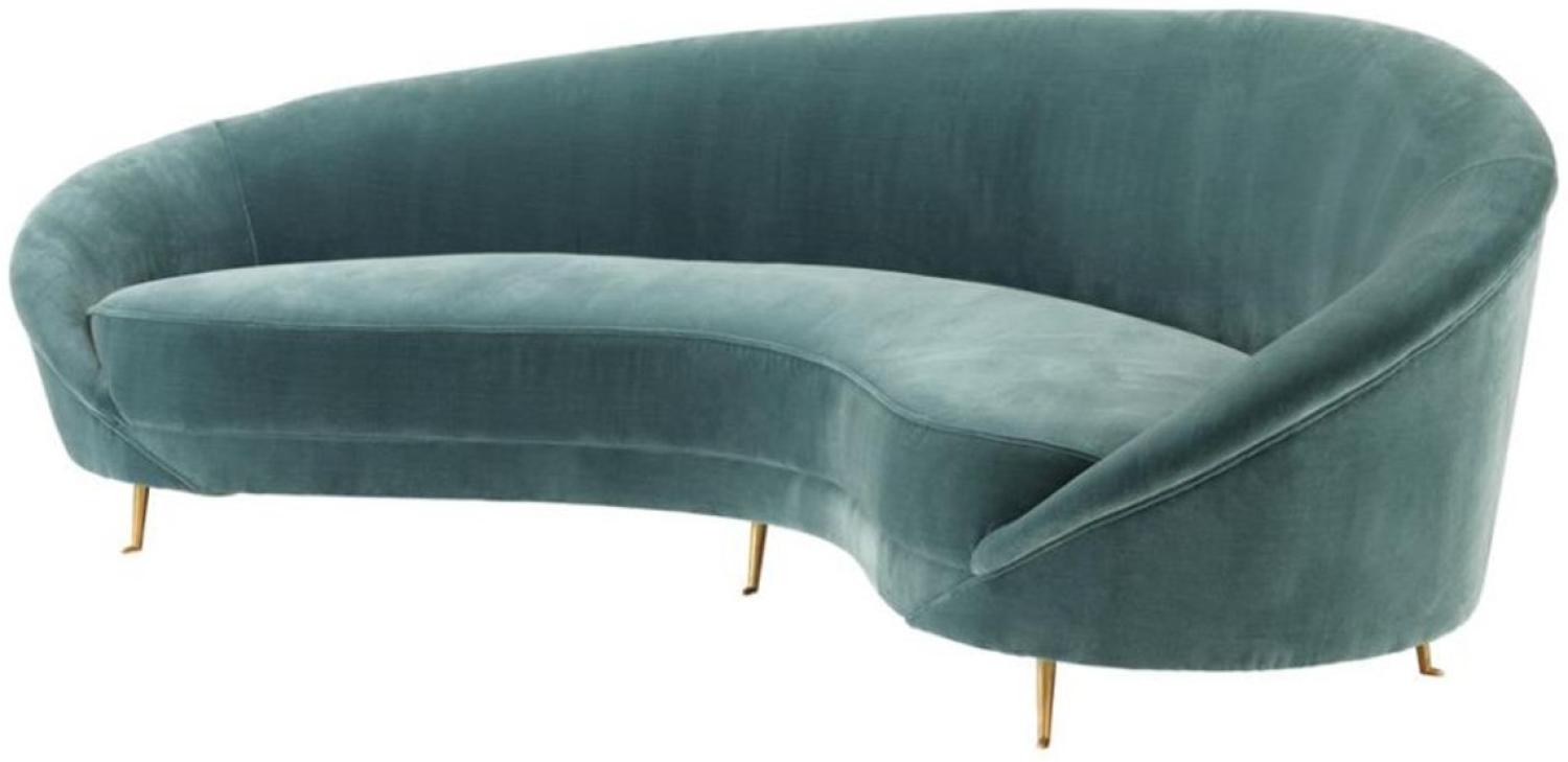 EICHHOLTZ Sofa Provocateur cameron deep turquoise Bild 1