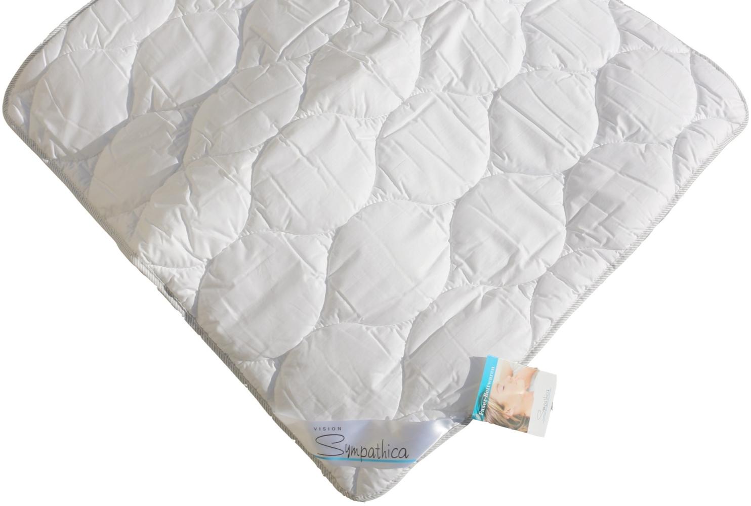 Sympathica Vision Baby Sommerbett Sommerdecke 80x80 cm 80 g Batist mit Aloe Vera Bild 1