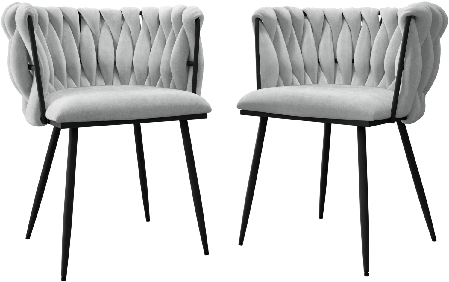 Stühl Muz DC-1142/BK (Farbe: 82-Grau, Schwarz) Bild 1