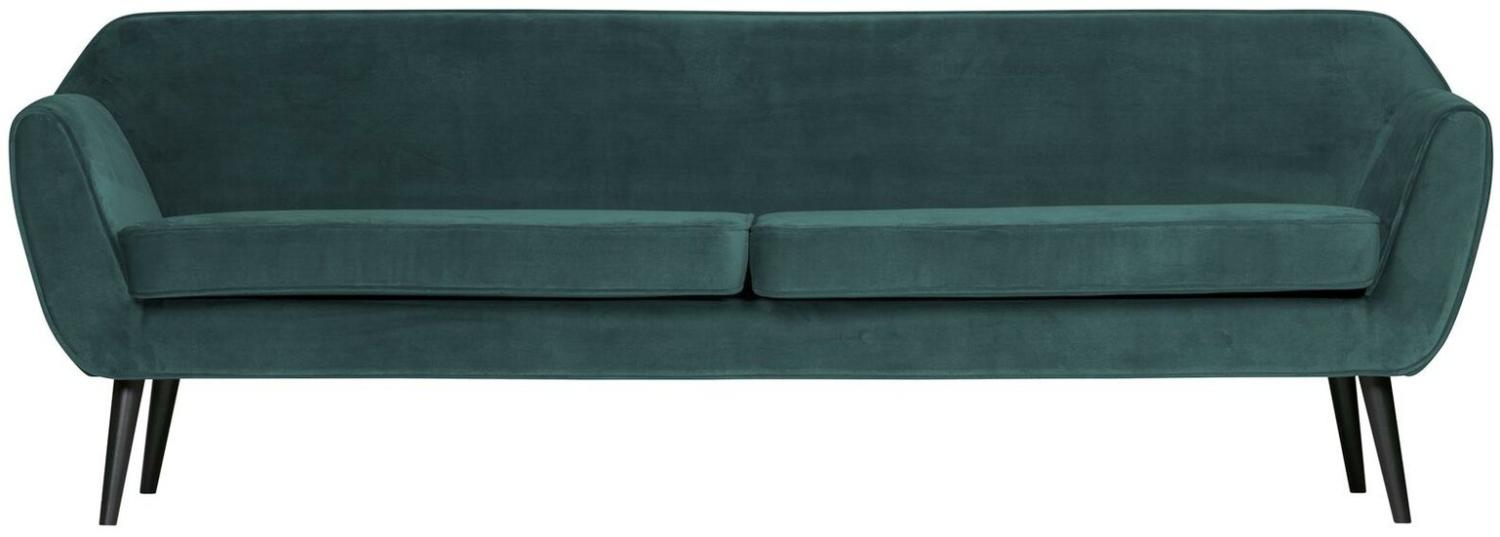 Sofa Rocco Samt, 230cm Teal Bild 1