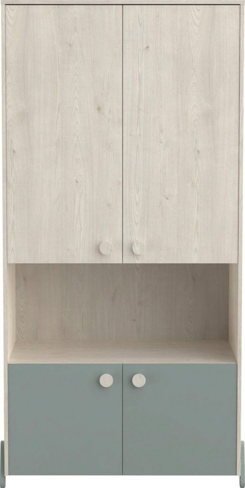 Demeyere GROUP Kleiderschrank Ilian (Packung) modernes Design fürs Kinderzimmer, Kinderkleiderschrank Bild 1