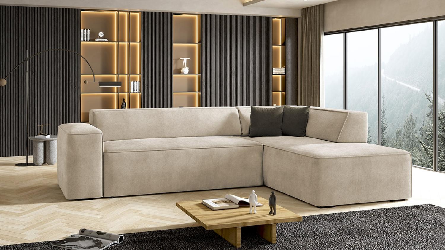 Ecksofa Lordin, Seite: Rechts, Farbe: Zetta 291 + Zetta 294 Bild 1