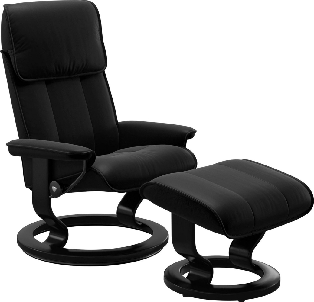 Stressless® Relaxsessel Admiral, mit Classic Base, Größe M & L, Gestell Schwarz Bild 1