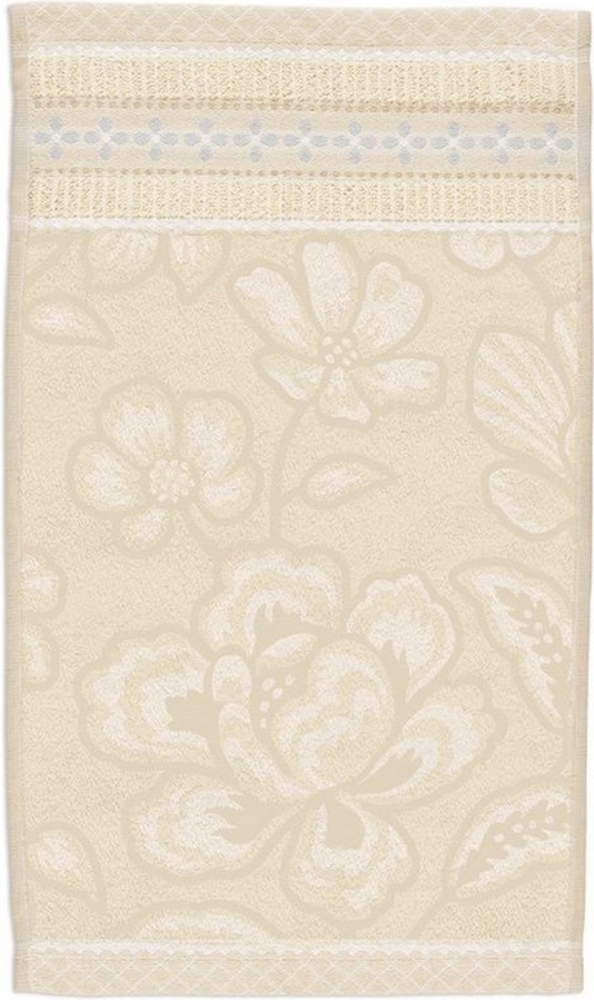 PiP Studio Badaccessoire-Set Jasmin Jaquard Gästehandtuch sand 30x50cm (1 Stück) Bild 1