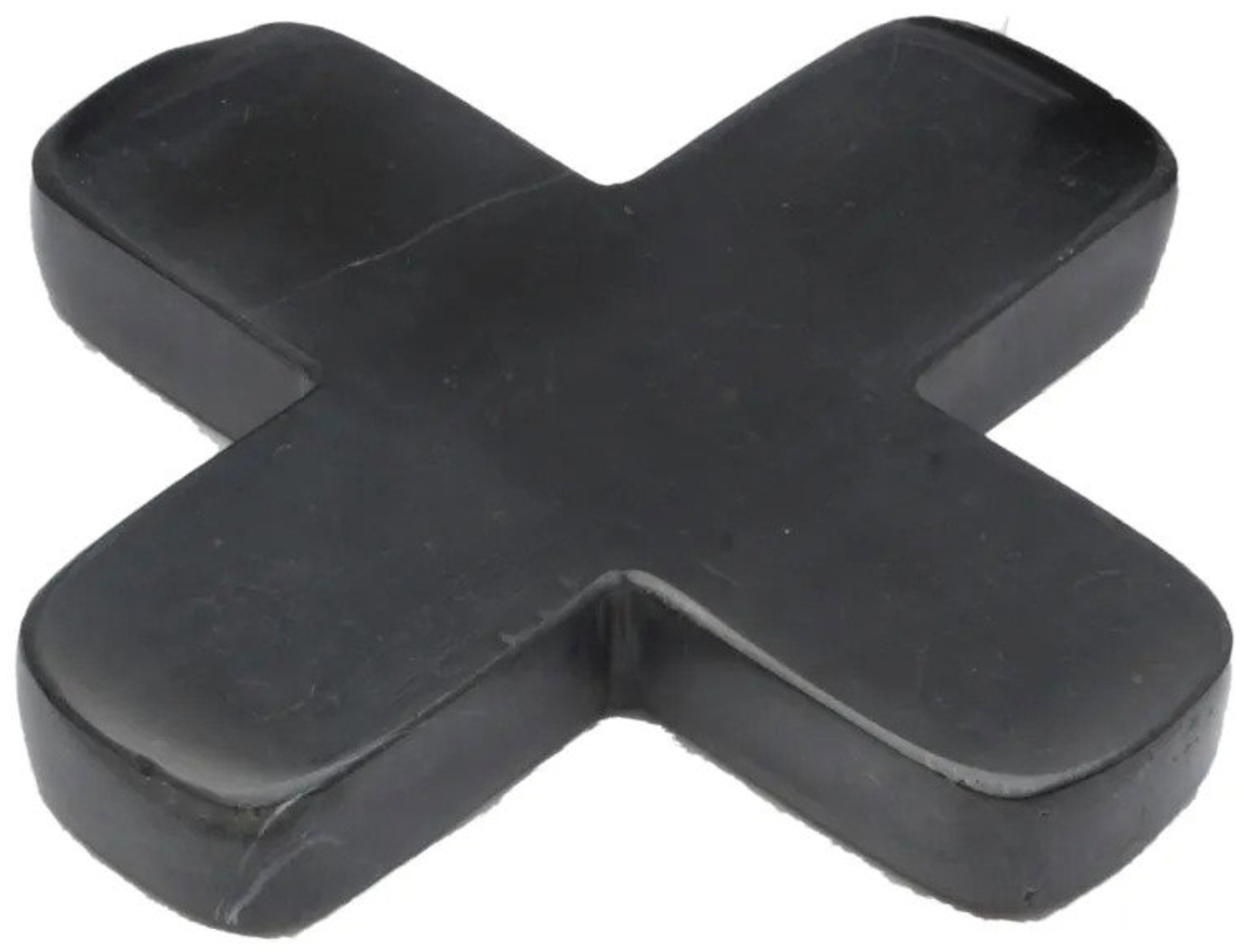 Der Marble Pan Untersetzer - Schwarz - 12x12x1cm Bild 1