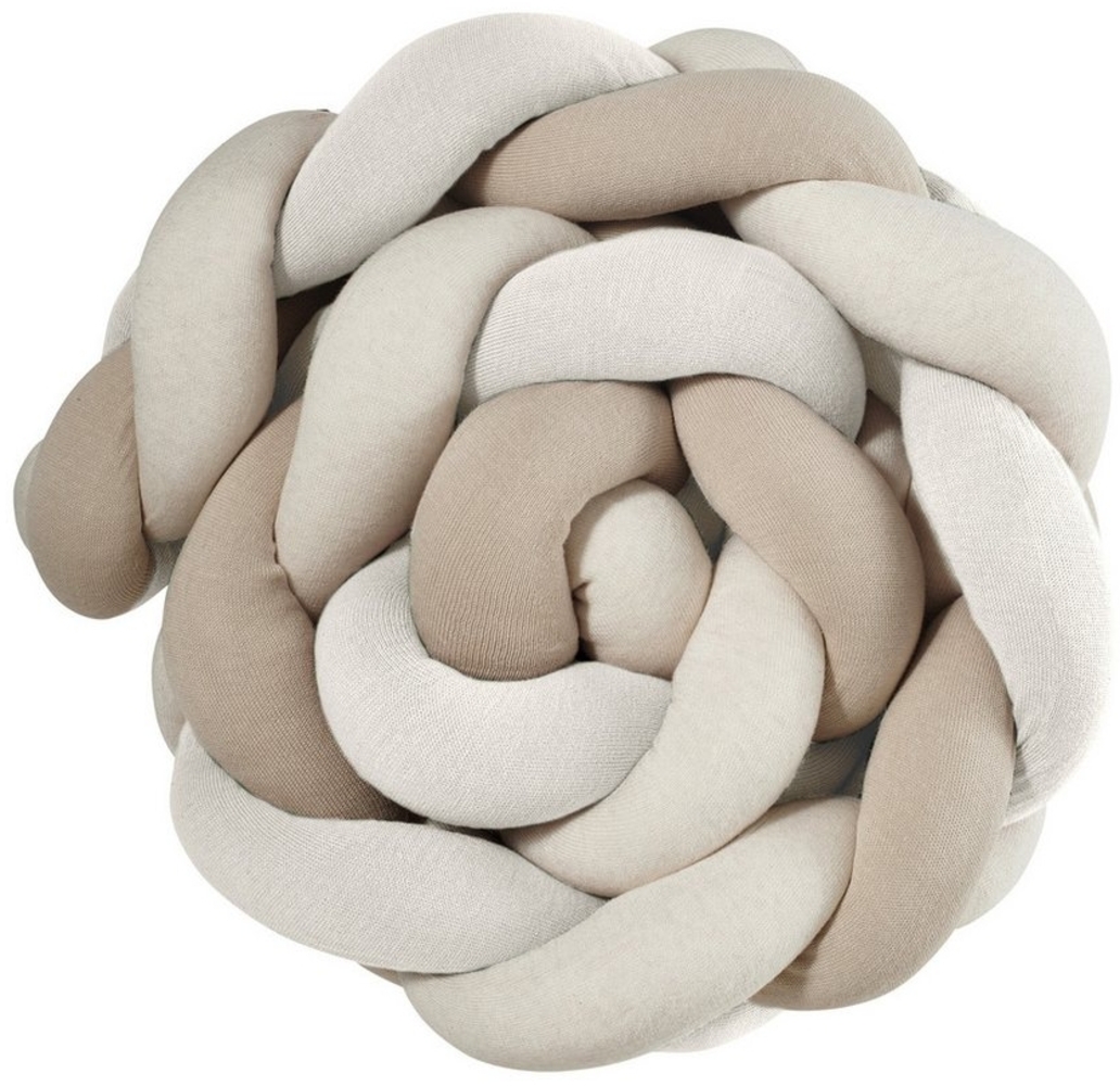 Nordic Coast Company Nestchenschlange XXL Bettschlange geflochten, Bettschlange, Bettumrandung Babybett, Alternative zum Bettnestchen laborgeprüft 180cm, 200cm oder 300cm Bild 1