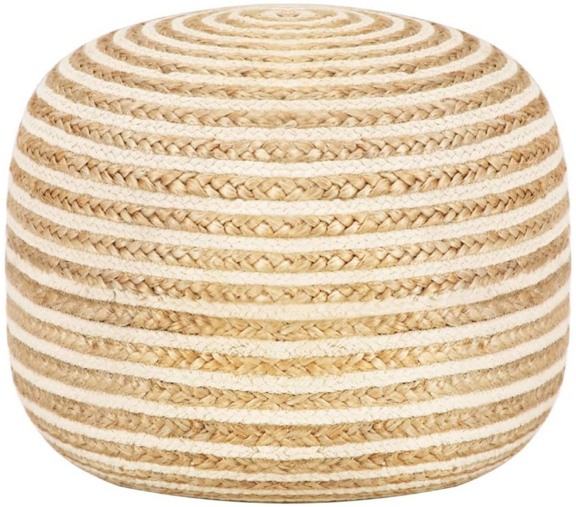 Handgefertigter Sitzpuff 45x30 cm Jute [248073] Bild 1