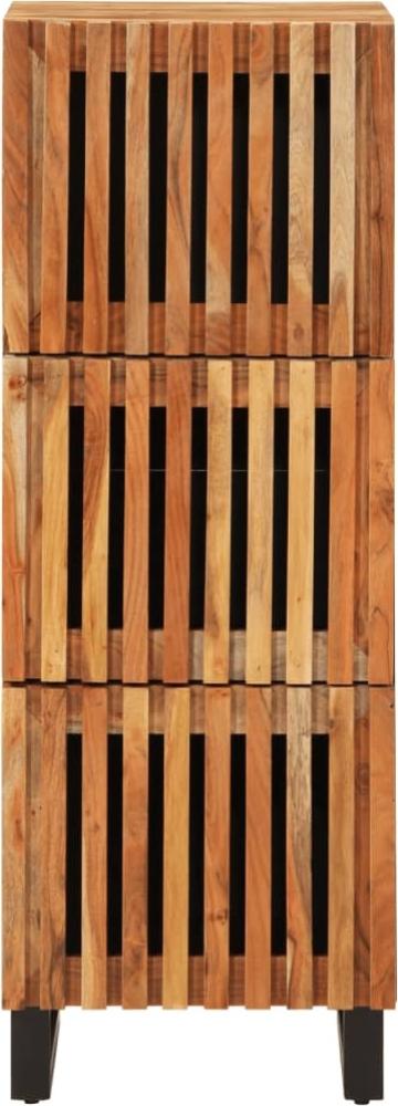 vidaXL Highboard 40x34x110 cm Massivholz Akazie 377580 Bild 1