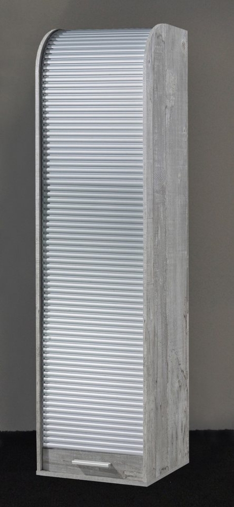 Rolloschrank 759 Beton Silber B H T 45 x 164 x 40 cm Bild 1