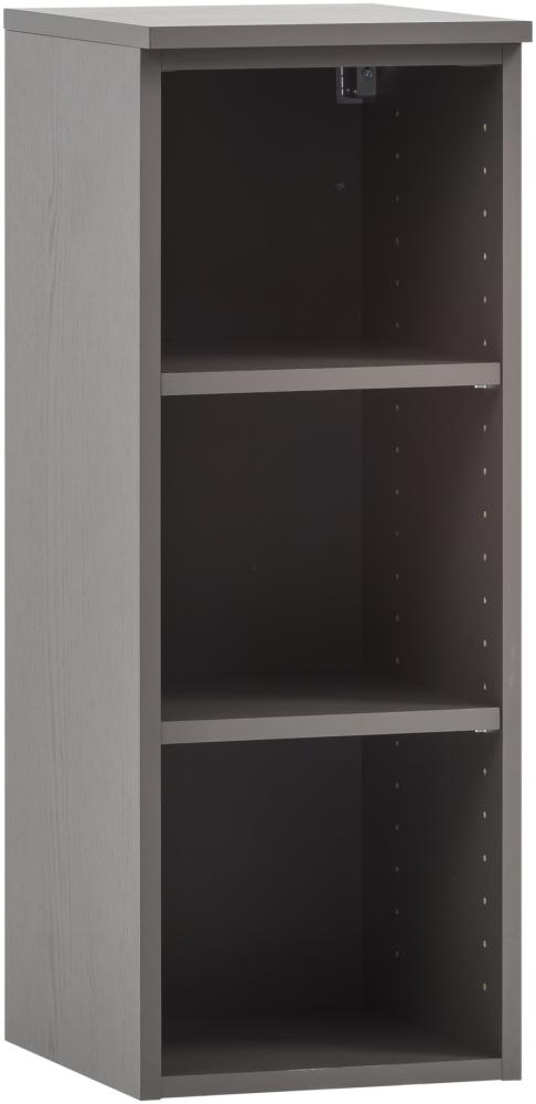 Regal >Kaprun< (B/H/T: 30x79x35 cm) in graphit - 30x79x35cm (BxHxT) Bild 1