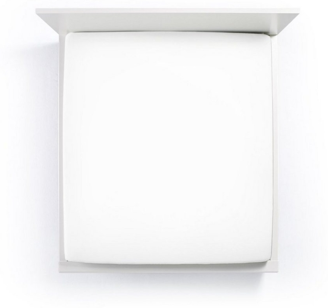 Formesse Spannbetttuch Bella Donna Premium 180/200 - 200/220 cm weiss (1000) Bild 1