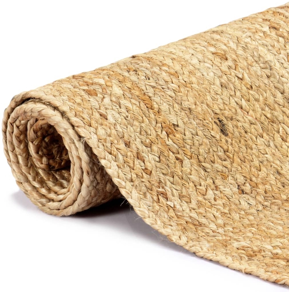vidaXL Teppich Handgefertigt Jute Natur 160x230 cm 133730 Bild 1
