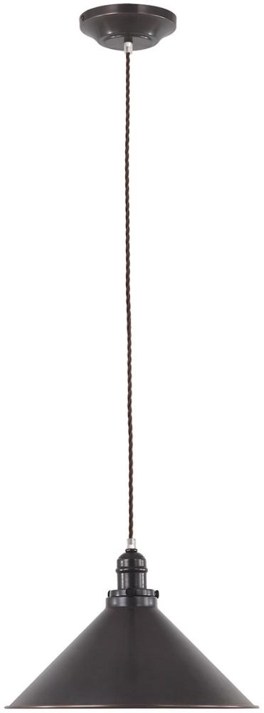 Hängeleuchte, Deckenlampe, Stahl Bronze, D 37 cm Bild 1