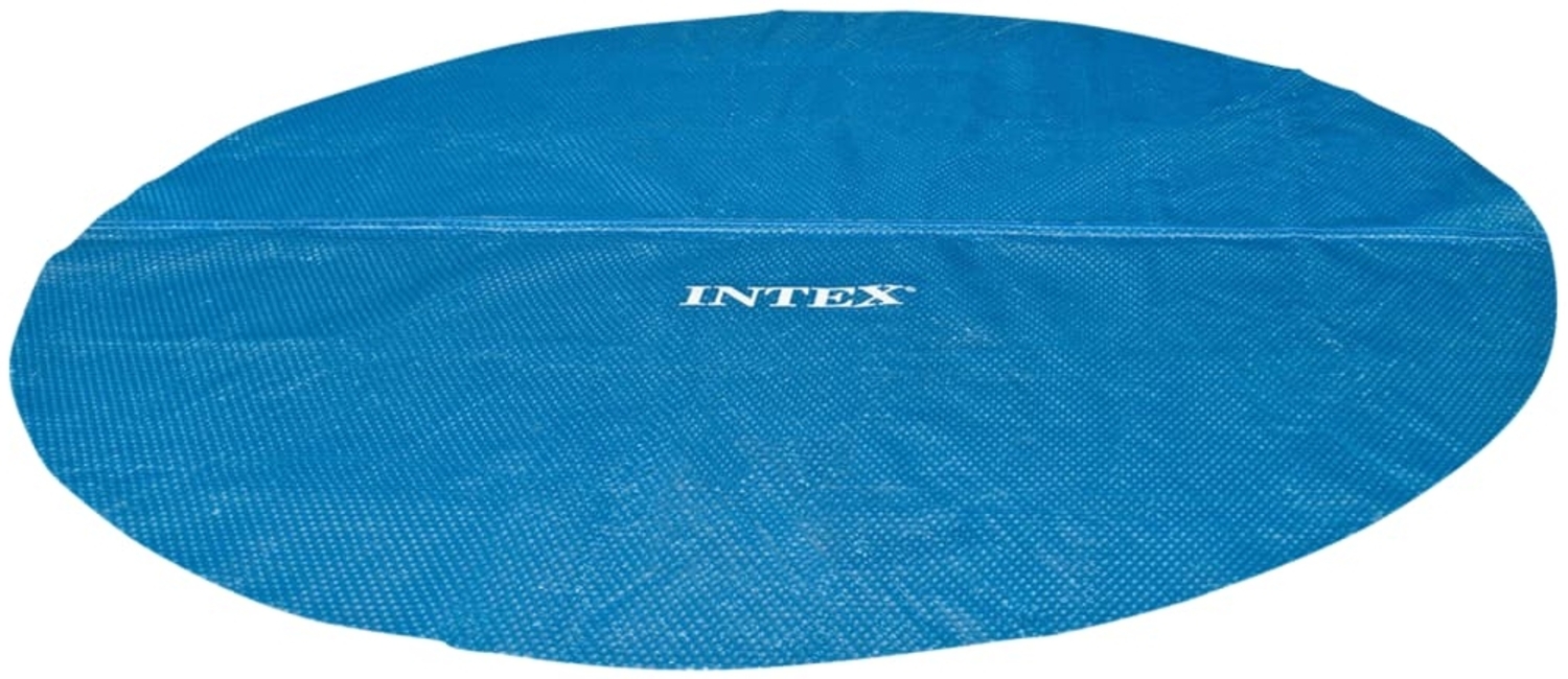 Intex Solar Poolabdeckung Blau 348 cm Polyethylen 3202950 Bild 1